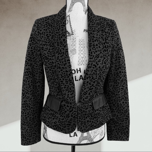 Leopard print girl Boss blazer XS - Picture 4 of 6